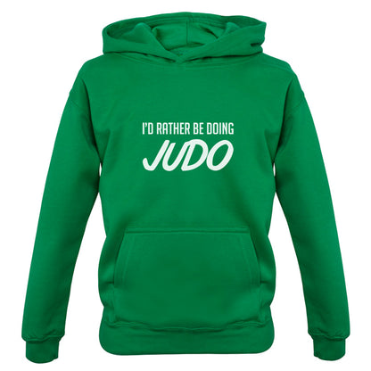 I'd Rather Be Doing Judo Kids T Shirt