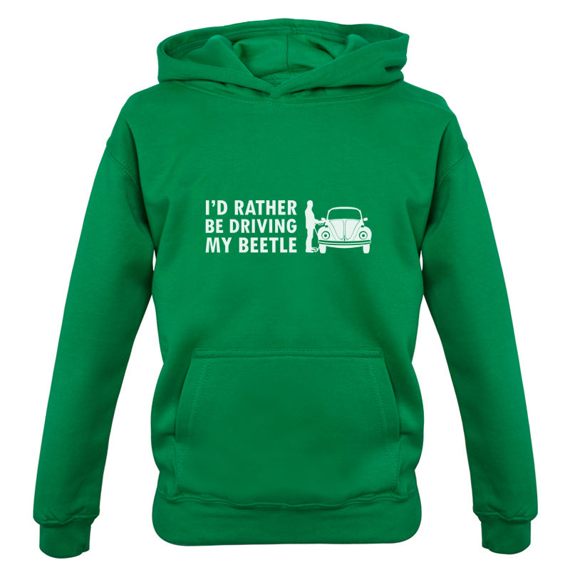 I'd Rather Be Driving My Beetle Kids T Shirt