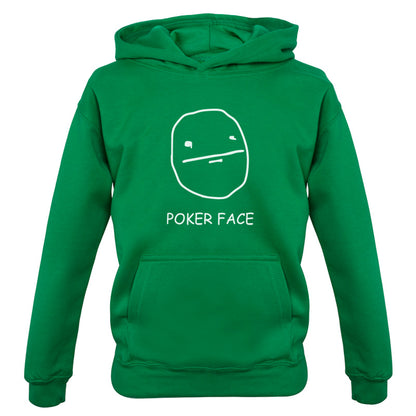 Poker Face Kids T Shirt