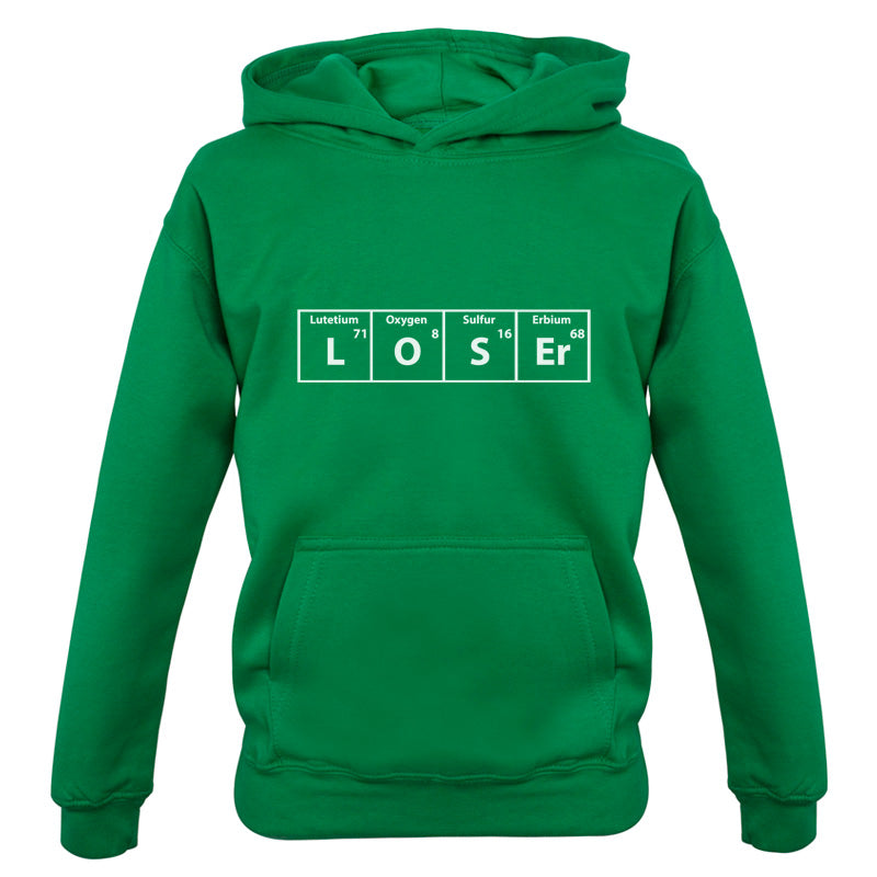 Loser Periodic Table Kids T Shirt
