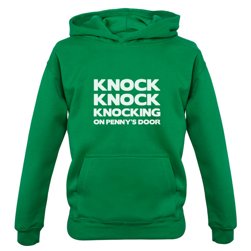 Knock Knock Knocking On Penny's Door Kids T Shirt