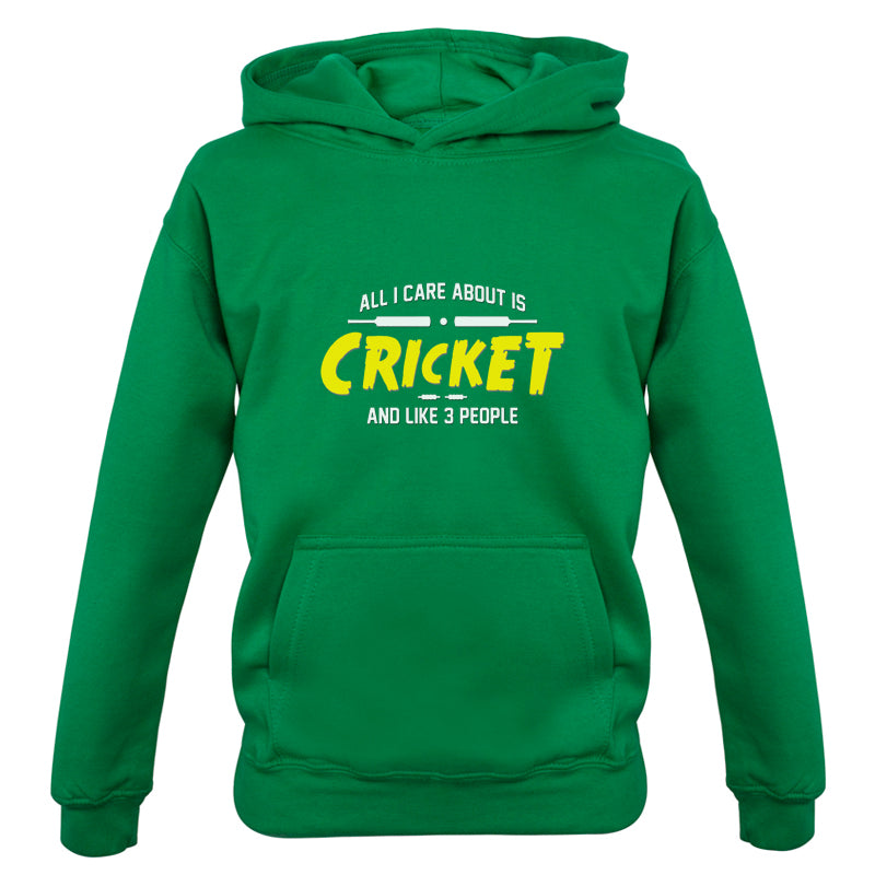 All I Care About Is Cricket Kids T Shirt