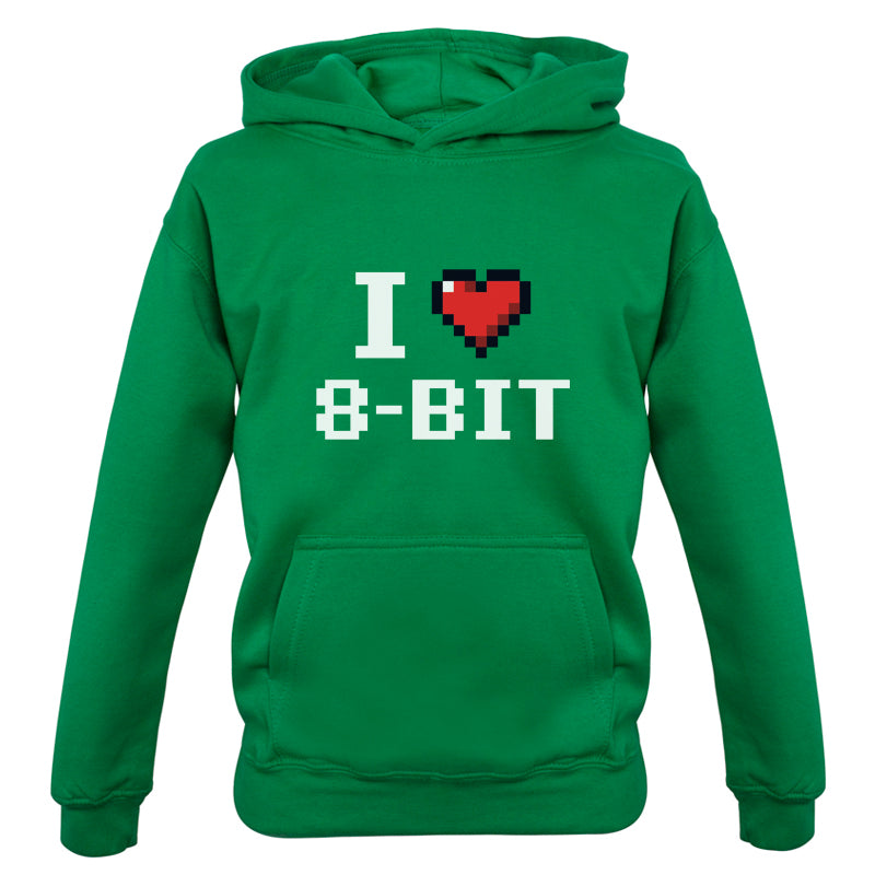 I Love 8-Bit Kids T Shirt