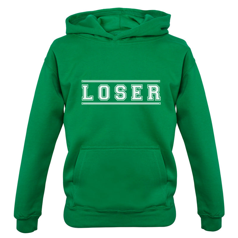 Loser College Font Kids T Shirt