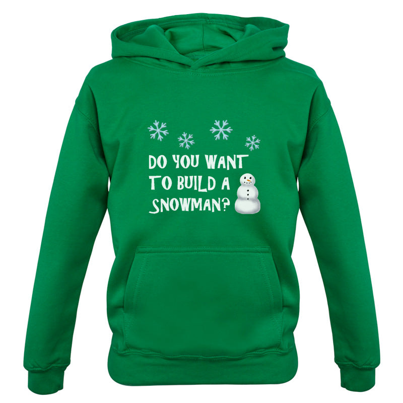 Do You Want To Build A Snowman Kids T Shirt