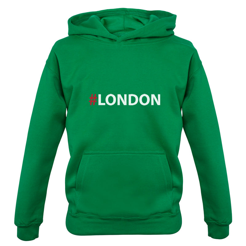 Hashtag London Kids T Shirt