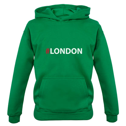 Hashtag London Kids T Shirt