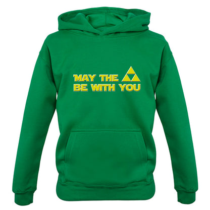 May The Triforce Be With You Kids T Shirt