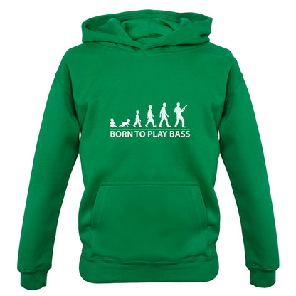 Born To Play Bass Kids T Shirt