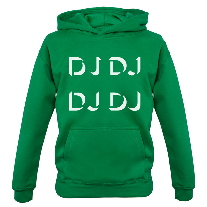 DJ DJ DJ DJ Kids T Shirt