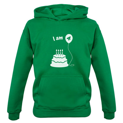 I Am 4 Kids Birthday T Shirt