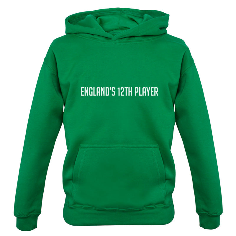 England's 12th Player Kids T Shirt