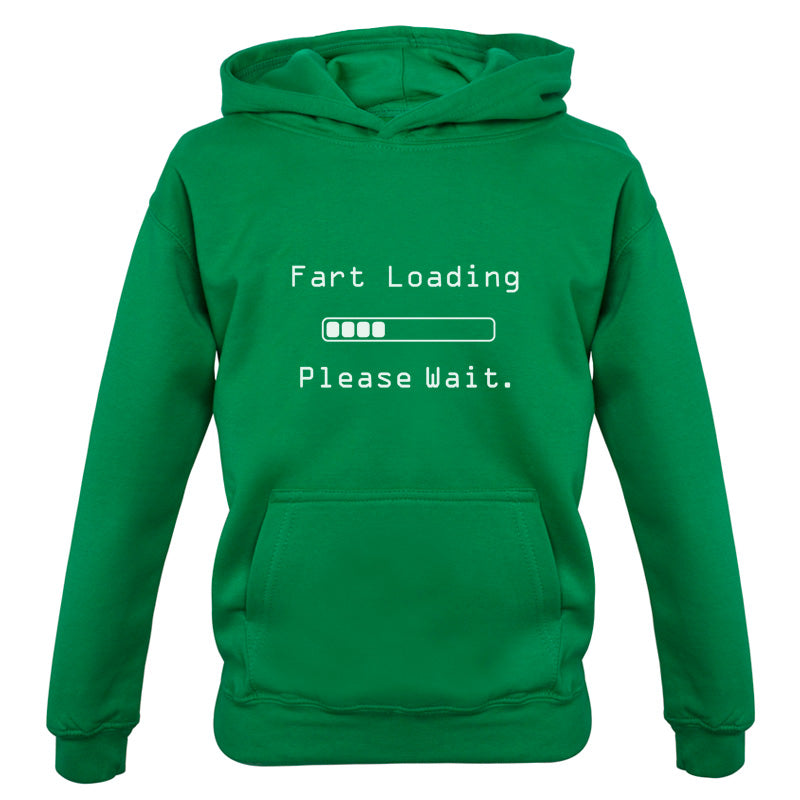 Fart Loading.. Please wait Kids T Shirt