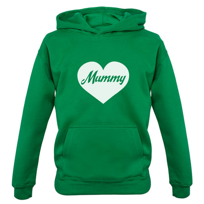 Heart Mummy Kids T Shirt