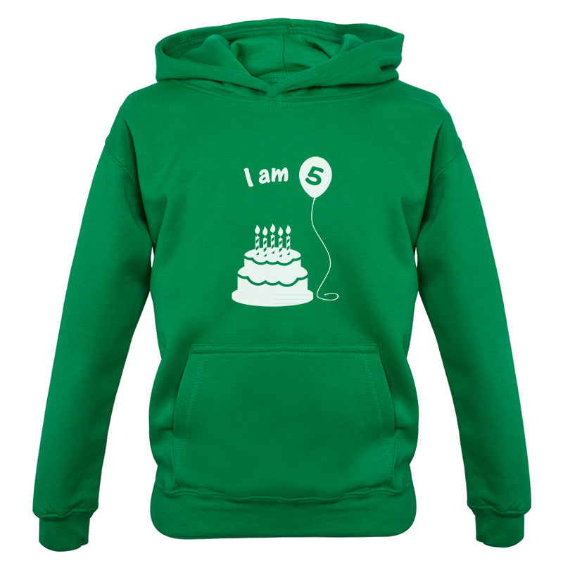 I Am 5 Kids Birthday T Shirt