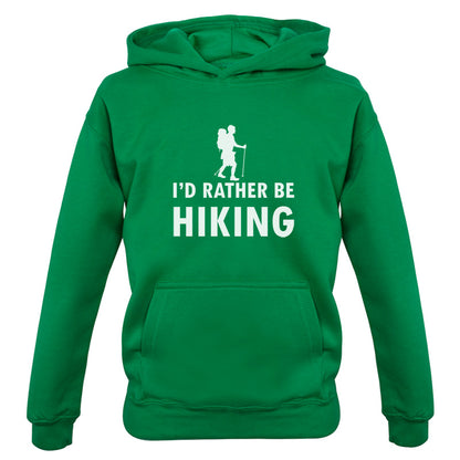 I'd Rather Be Hiking Kids T Shirt