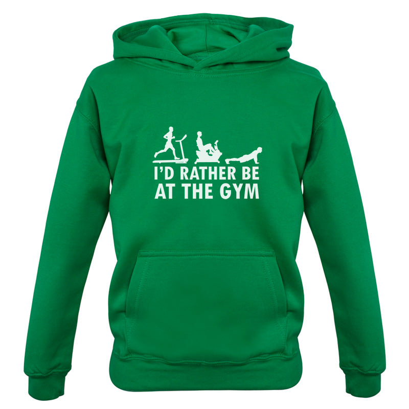 I'd Rather Be At The Gym Kids T Shirt