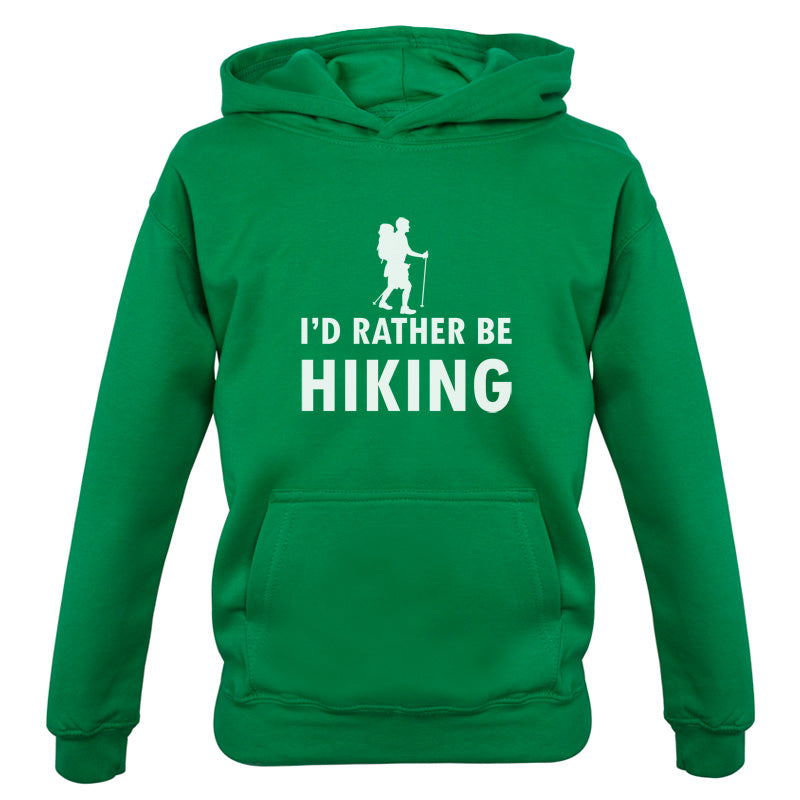 I'd Rather Be Hiking Kids T Shirt