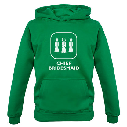 Chief Bridesmaid Kids T Shirt