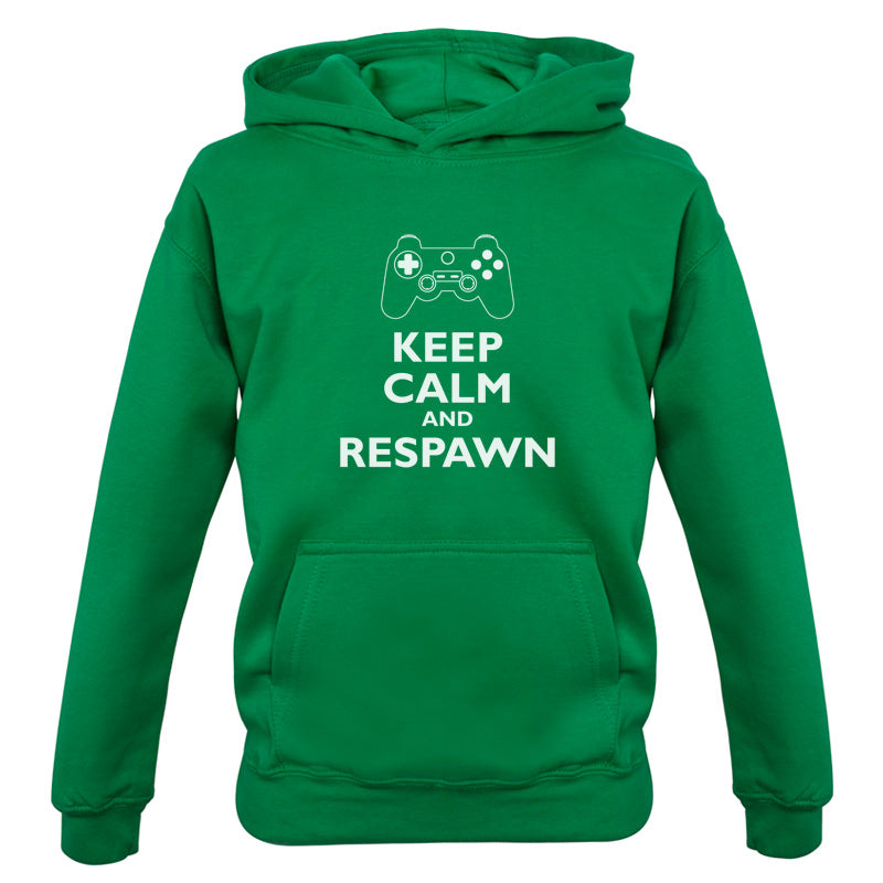 Keep Calm and Respawn Kids T Shirt