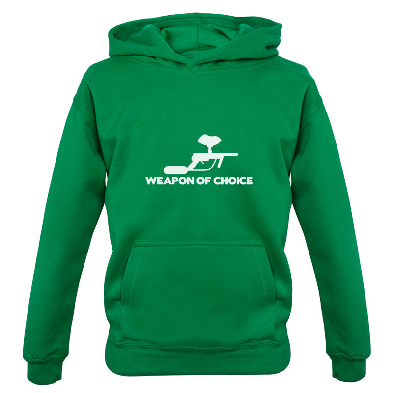 Weapon Of Choice Paintball Kids T Shirt