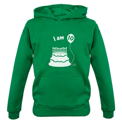 I Am 10 Kids Birthday T Shirt