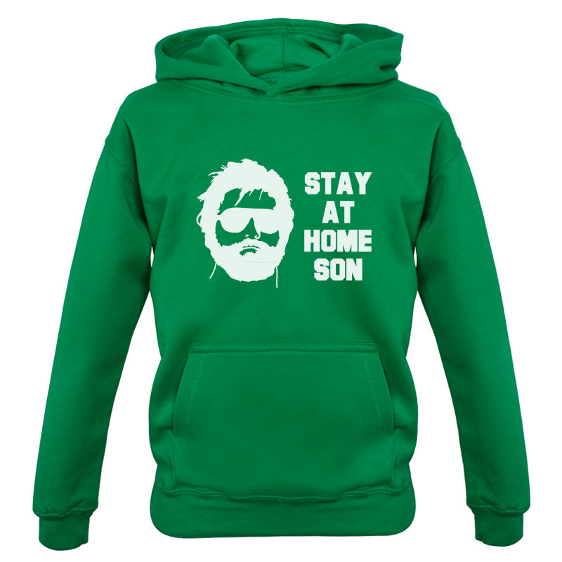 Stay at home Son Kids T Shirt