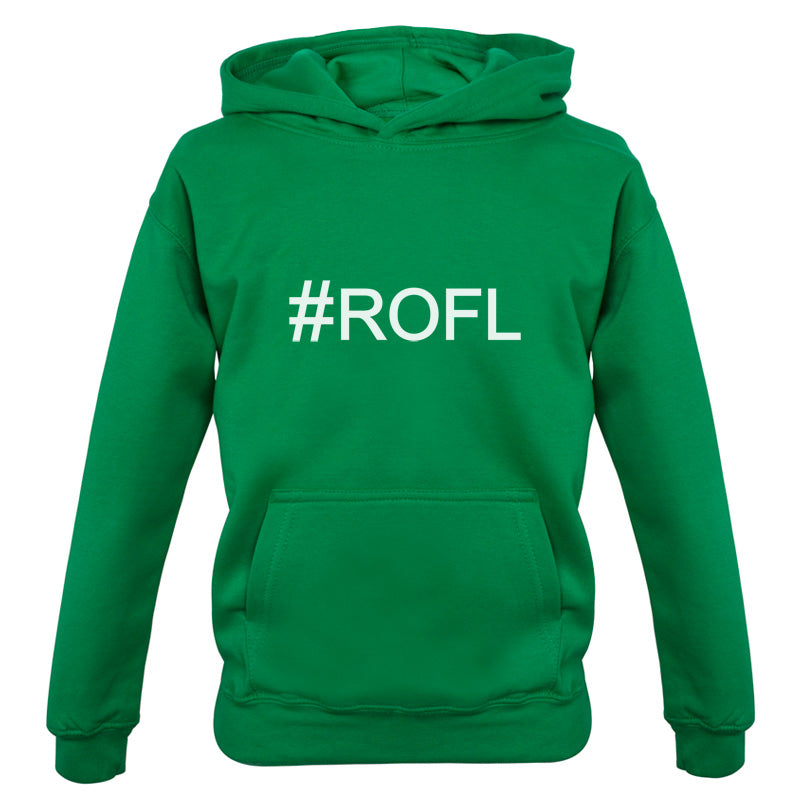 #ROFL (Hashtag) Kids T Shirt