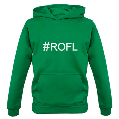 #ROFL (Hashtag) Kids T Shirt