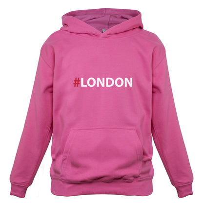 Hashtag London Kids T Shirt