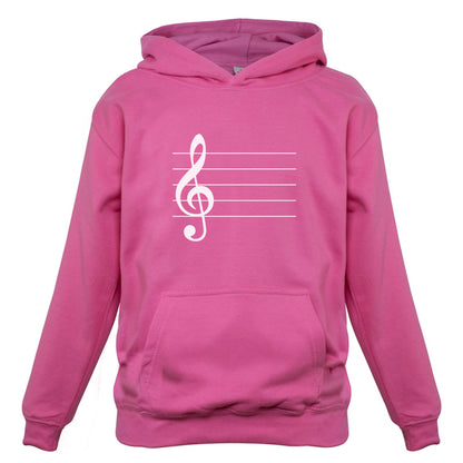 Treble Clef Kids T Shirt