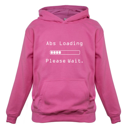 Abs Loading Please Wait Kids T Shirt