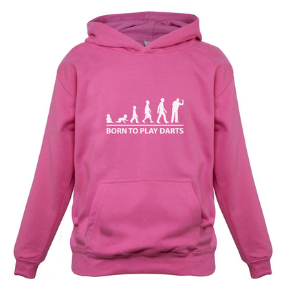 Born To Play Darts Kids T Shirt