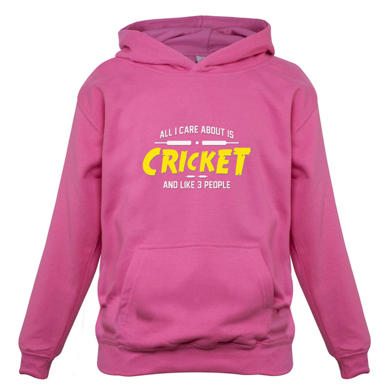 All I Care About Is Cricket Kids T Shirt