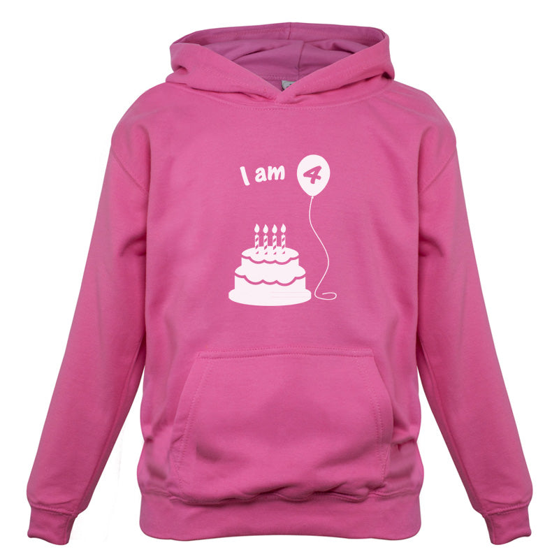 I Am 4 Kids Birthday T Shirt