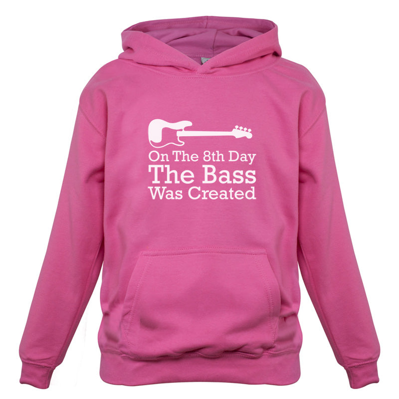 On The 8th Day The Bass Was Created Kids T Shirt