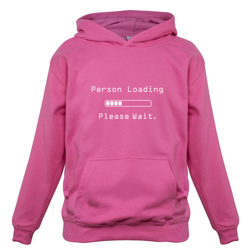 Person Loading Please Wait Kids T Shirt