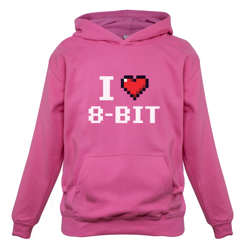 I Love 8-Bit Kids T Shirt