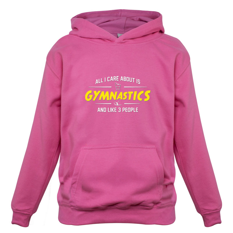 All I Care About Is Gymnastics Kids T Shirt