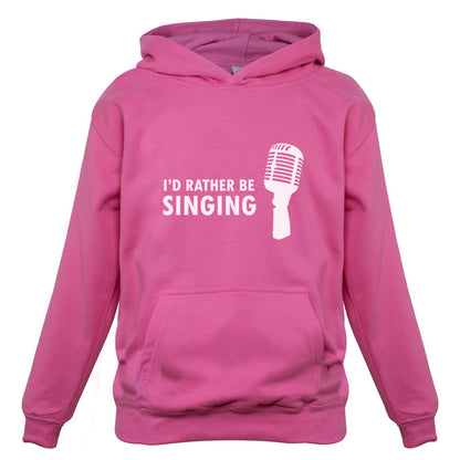 I'd Rather Be Singing Kids T Shirt