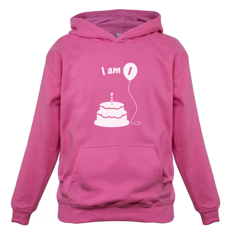 I Am 1 Kids Birthday Hoodie