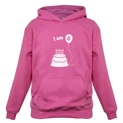 I Am 5 Kids Birthday T Shirt