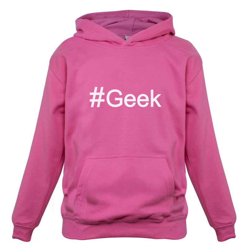 #Geek (Hashtag) Kids T Shirt