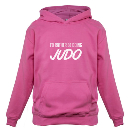 I'd Rather Be Doing Judo Kids T Shirt