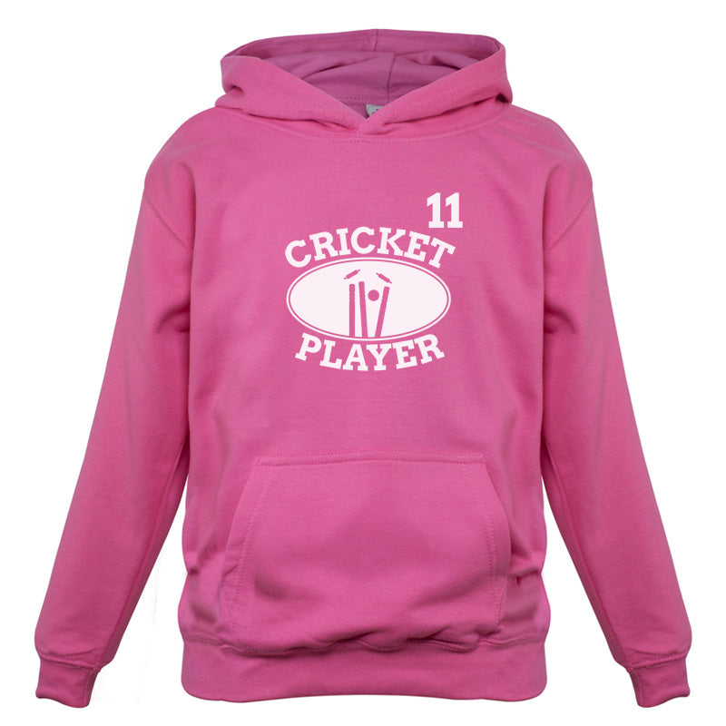 Cricket Player 11 Kids T Shirt