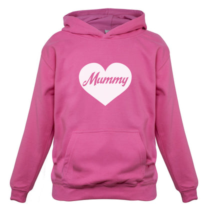 Heart Mummy Kids T Shirt