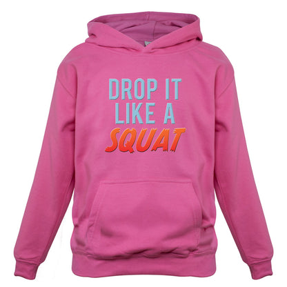 Drop It Like A Squat Kids T Shirt