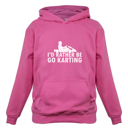 I'd Rather Be Go Karting Kids T Shirt