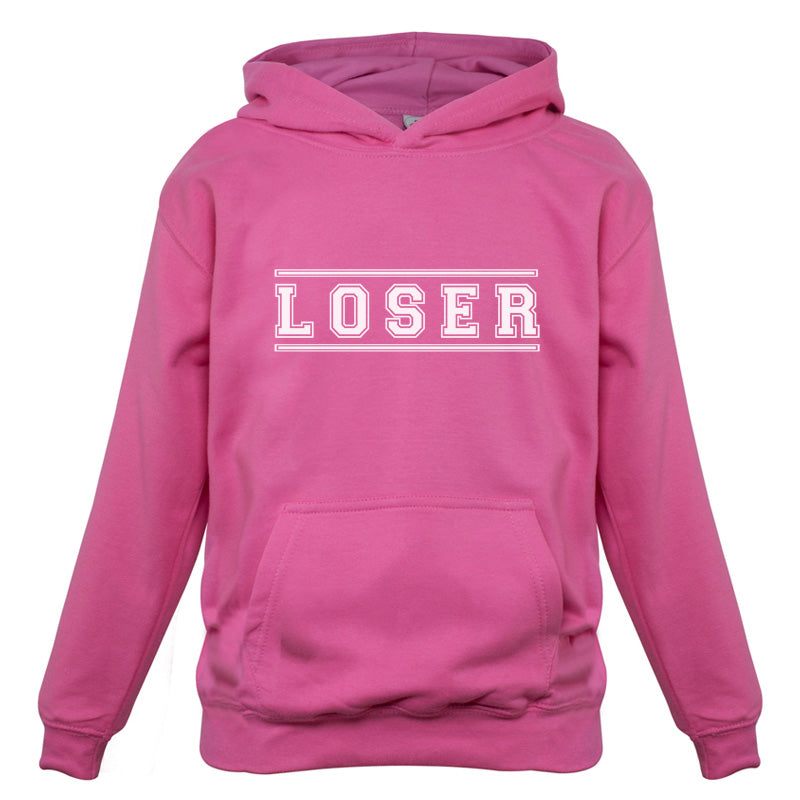 Loser College Font Kids T Shirt