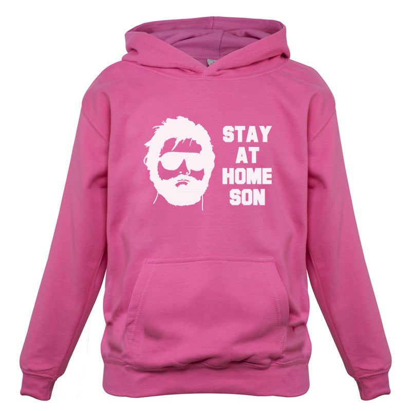 Stay at home Son Kids T Shirt